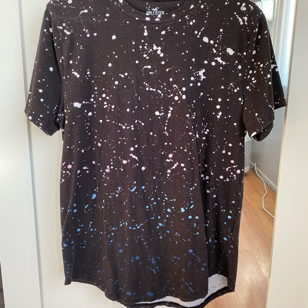 Hollister Co T-Shirt, Size Medium, Color Black
